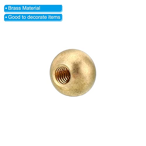 5 Pack M6x1 Brass Thread Cap Nuts X120085
