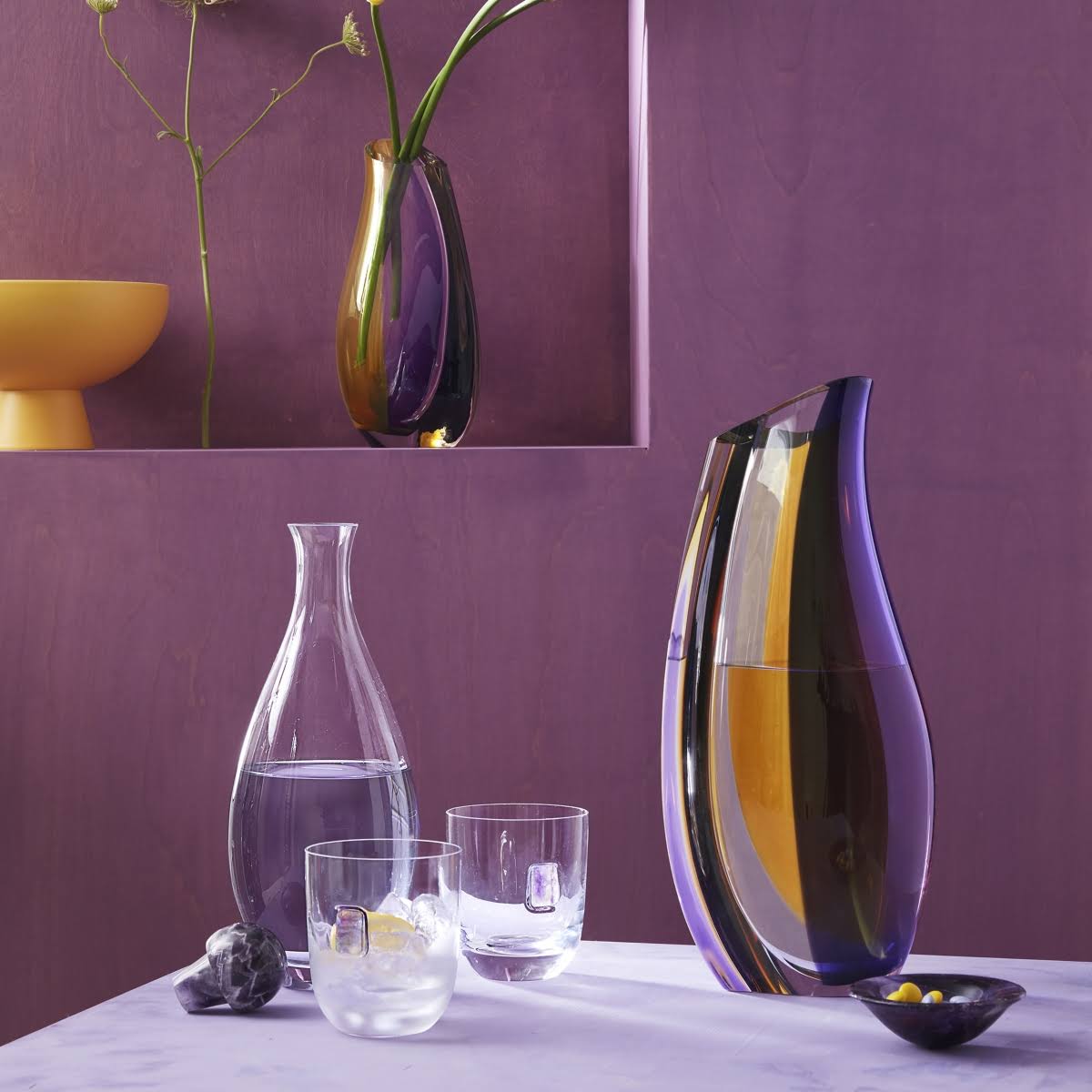Amethyst Decanter Y9334