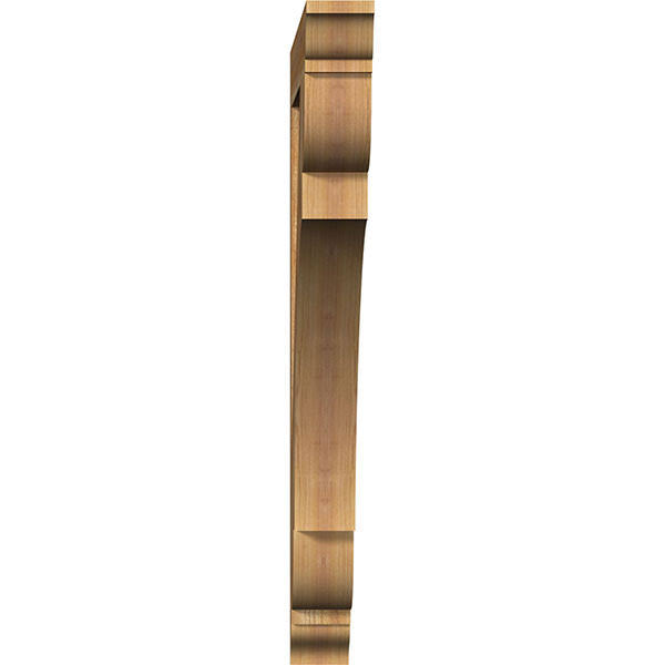 4x22W x 42x22D x 42x22H Traditional Rough Sawn Western Red Cedar Bracket L754
