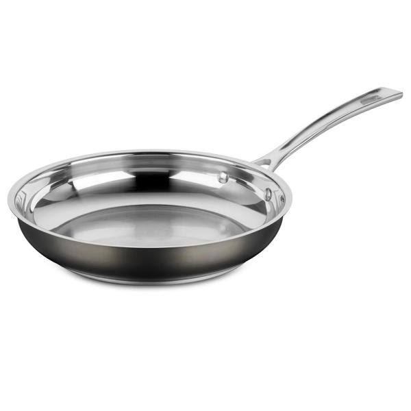 11-Piece Black Stainless Steel Cookware Set I400047