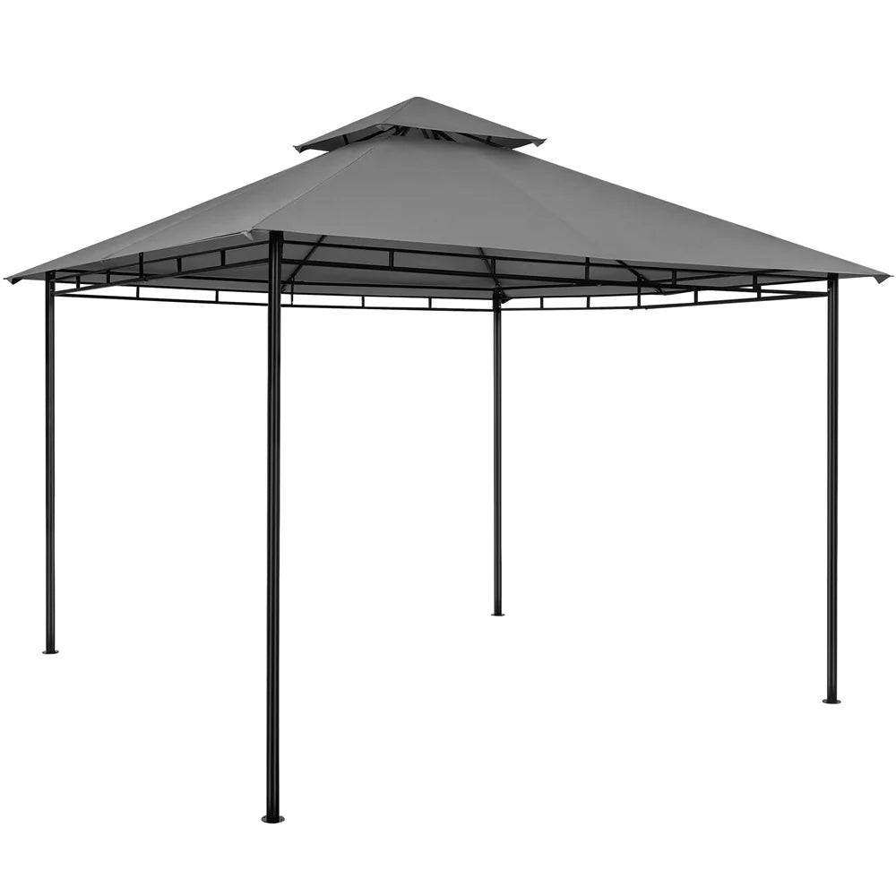 11×11 ft Outdoor Patio Gazebo Tent, Dark Gray K855