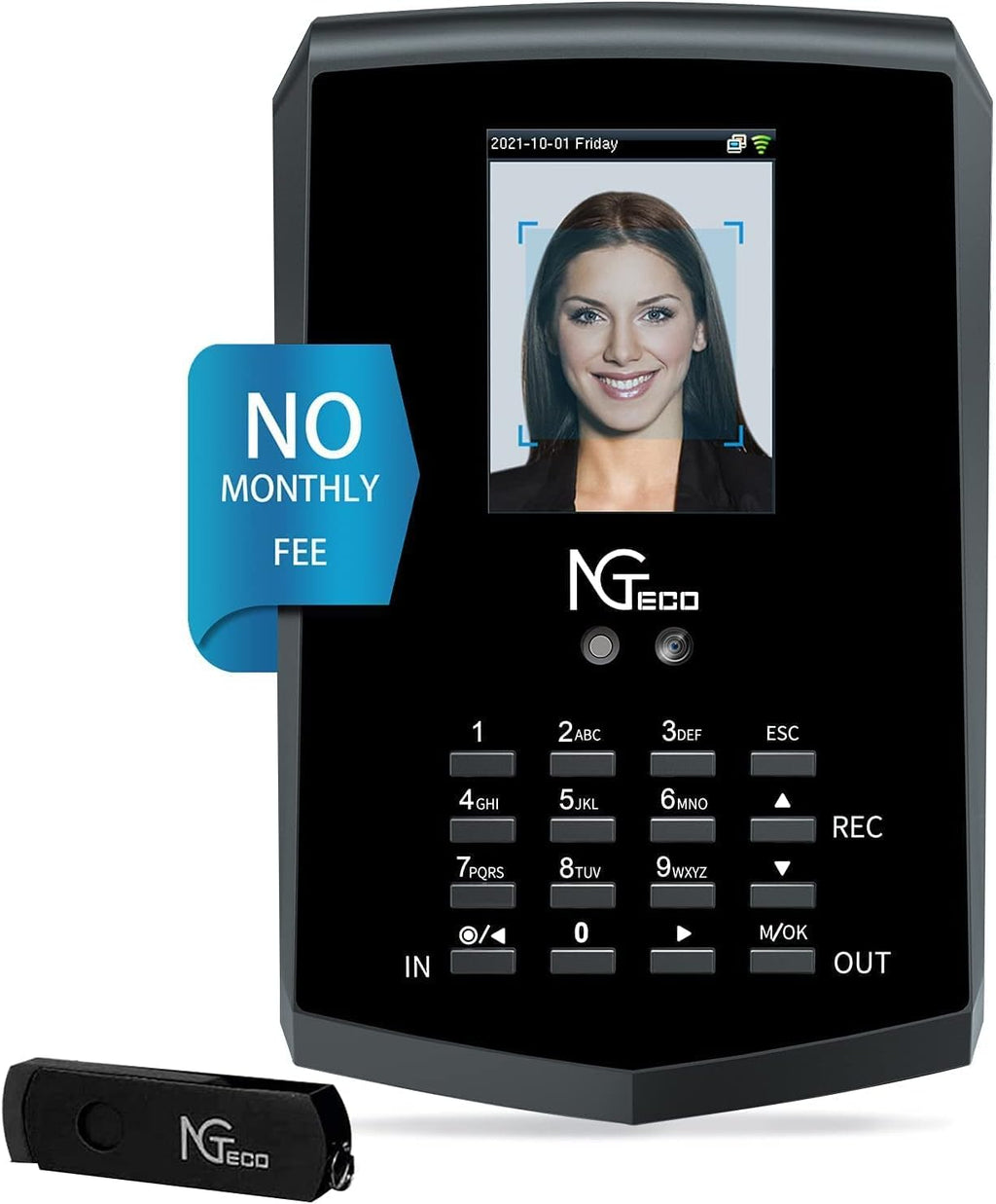 Face Recognition Time Clock R25522