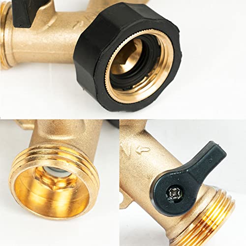 Brass Garden Hose Splitter (2 Way) H739170