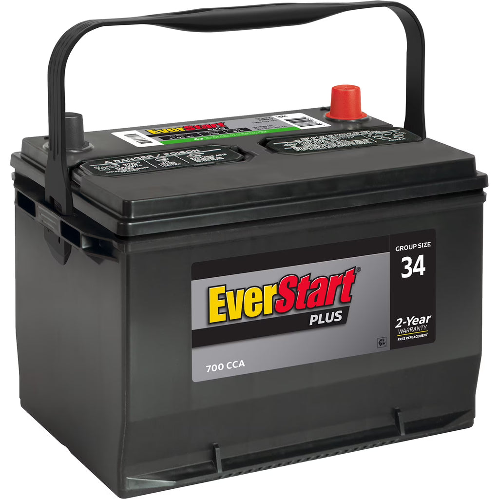 Lead Acid Automotive Battery, Group Size 34 12 Volt, 700 CCA F330334