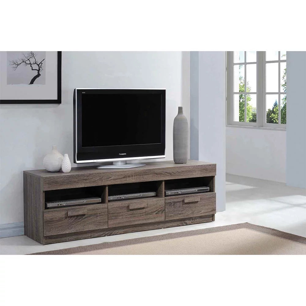 Rustic Oak TV Stand X66145