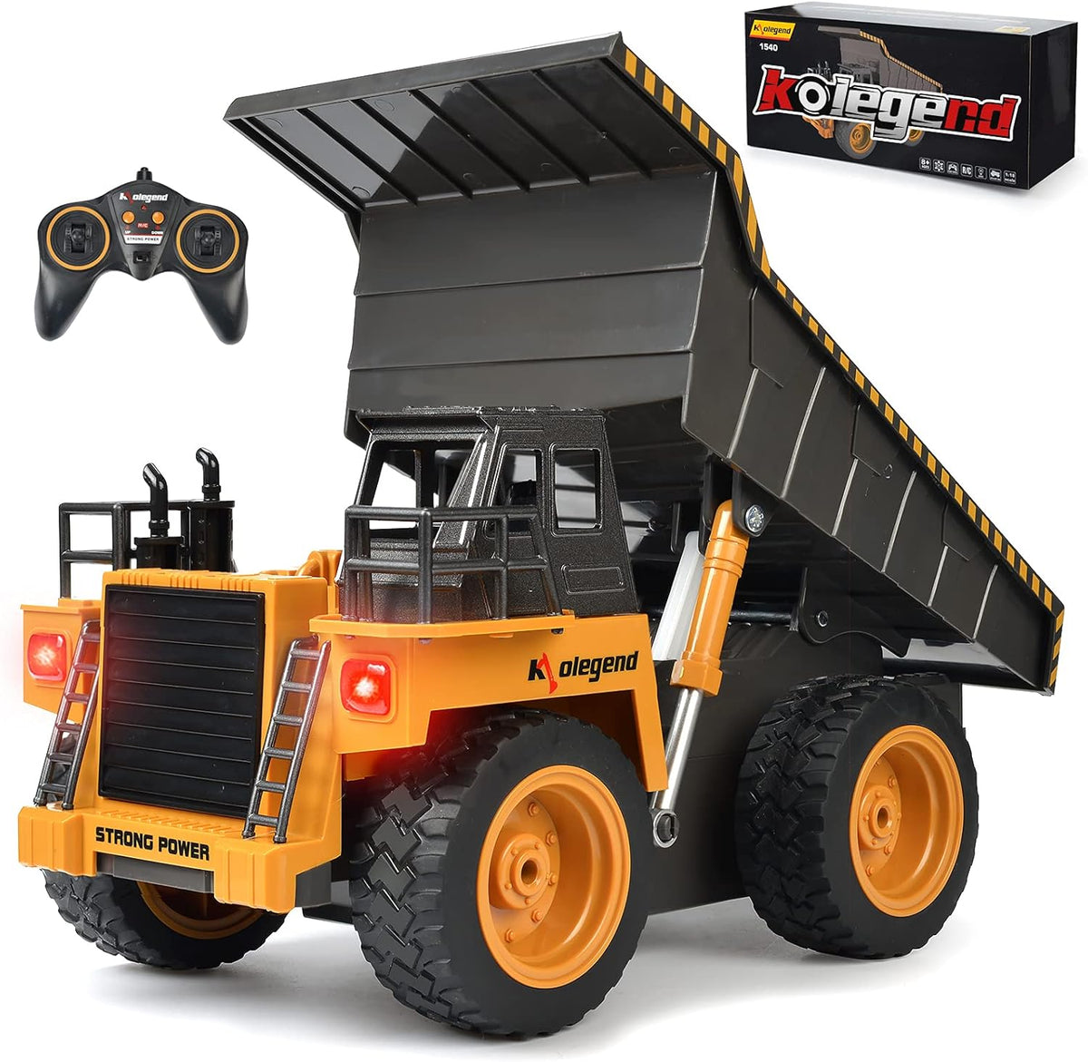 Remote Control Excavator Toy 1/14 Scale 15 Channel Construction Vehicle L9751