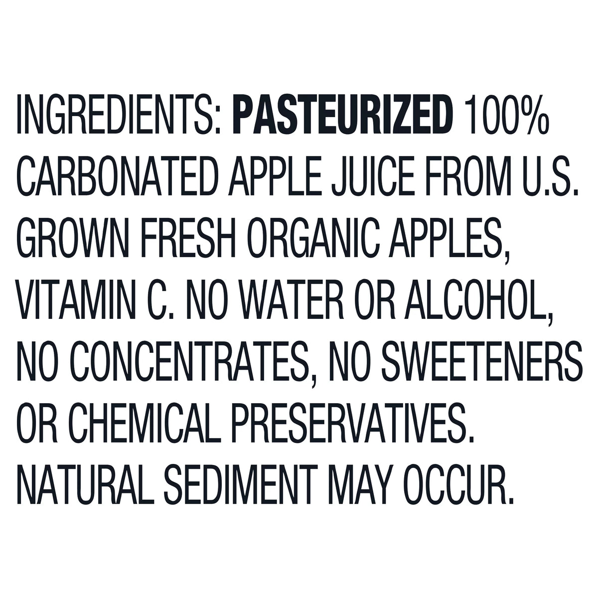 Organic Sparkling Cider, 25.4 fl oz C13632