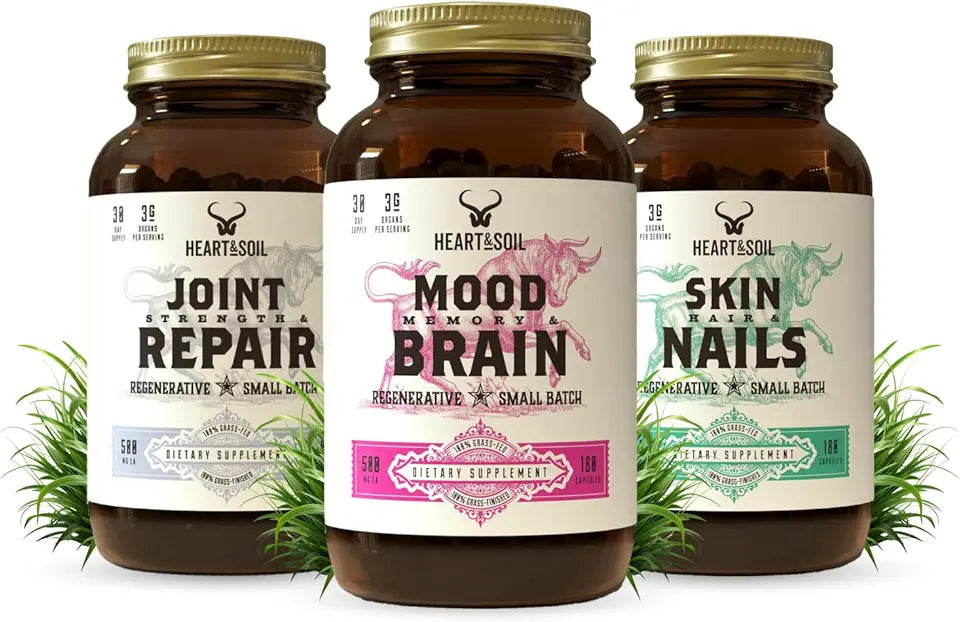 Joint Strength Skin Hair Nails Mood Memory Brain Wellness R278