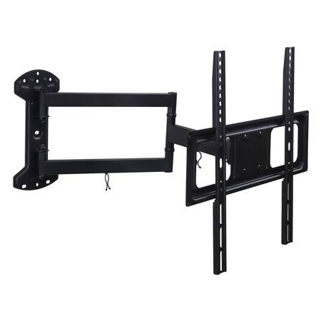 Swivel TV Wall Mount Arm with 24 inch Extension, Fits 32-55 inch TVs, Black U722