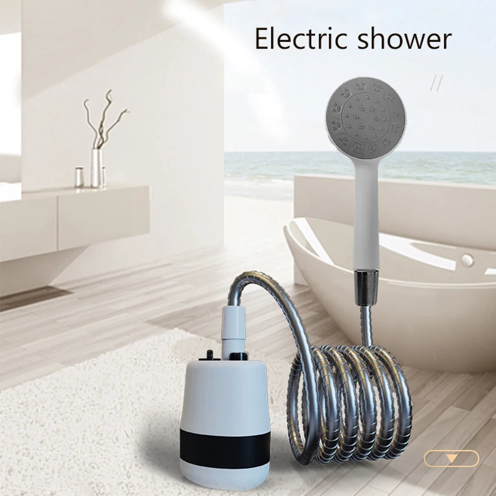 Portable Camping Shower Head Rechargeable Showerhead H6588