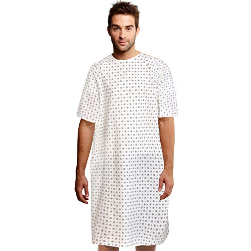 Unisex Patient Gown with Back Ties S692