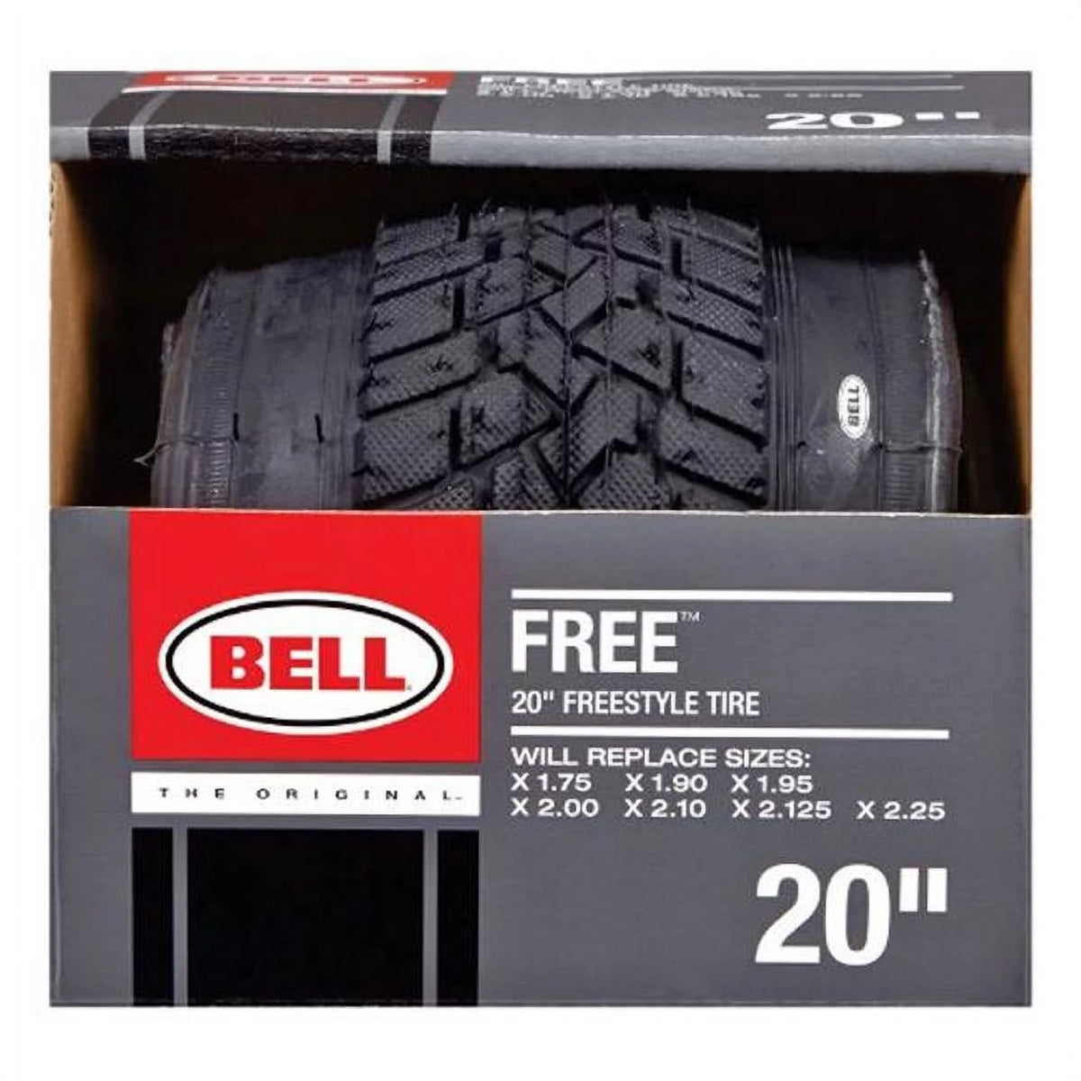 20 in. BMX Bike Tire Black O829