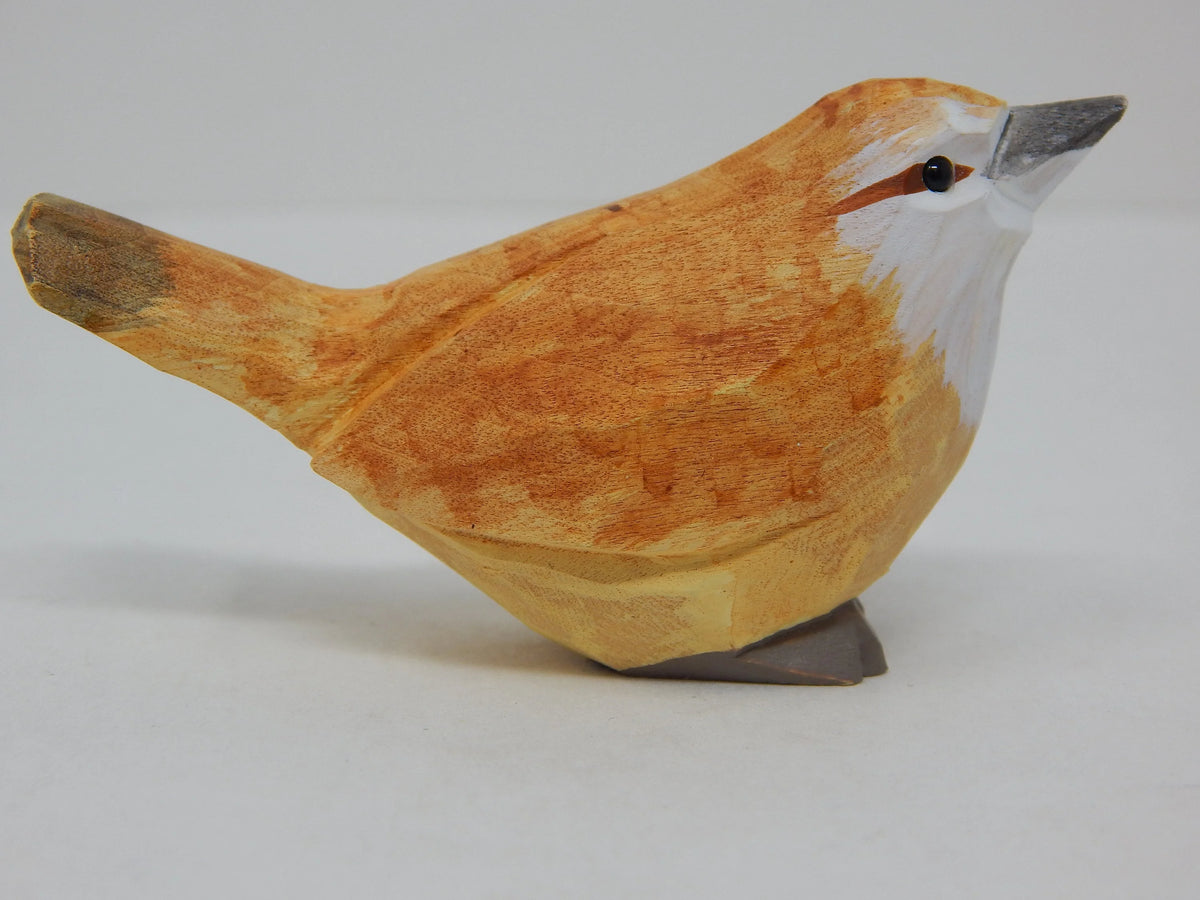 Wood Figurine Statue Handmade Carving K874462
