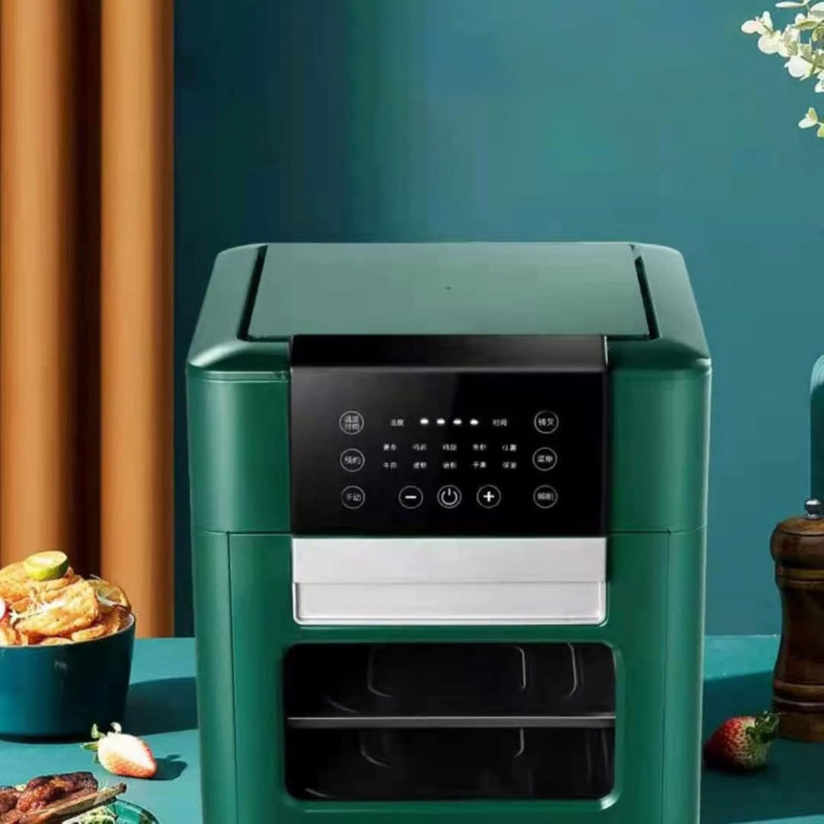 12L Air Fryer Oven Toaster Rotisserie Dehydrator with LED Digital Touchscreen S979