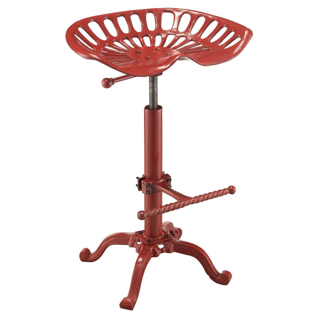 Red Hunter Metal Adjustable Counter Stool P73143