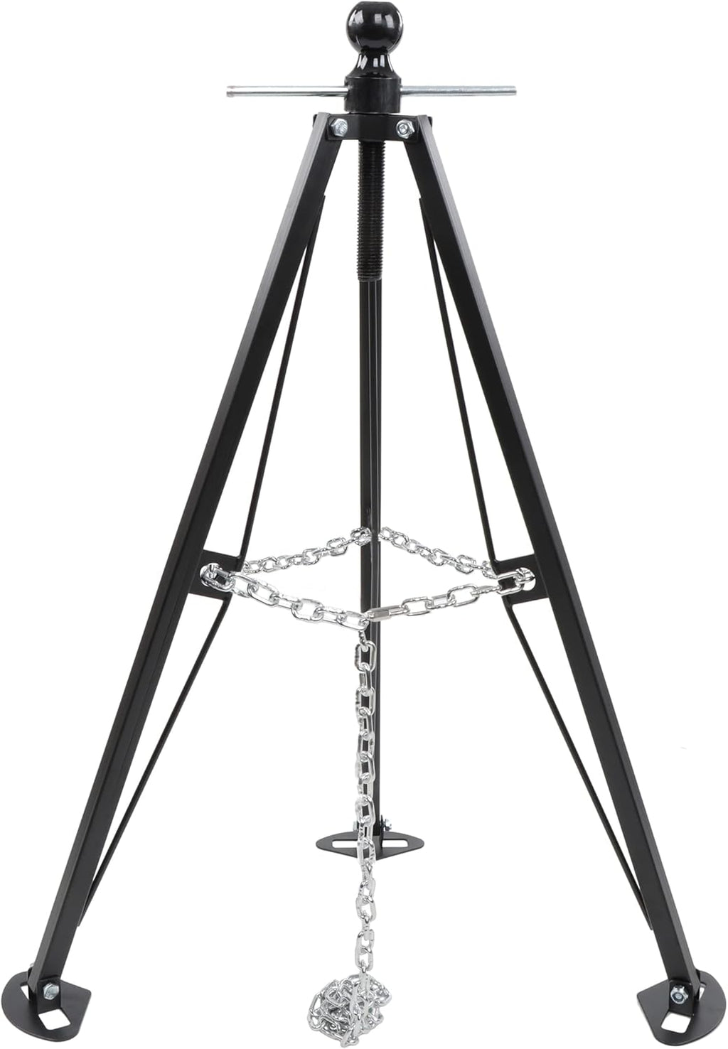 Gooseneck RV Stabilizer Tripod 2-5/16in Ball Joint 7500lb Cap 5th Wheel Adjustable Jack O2810