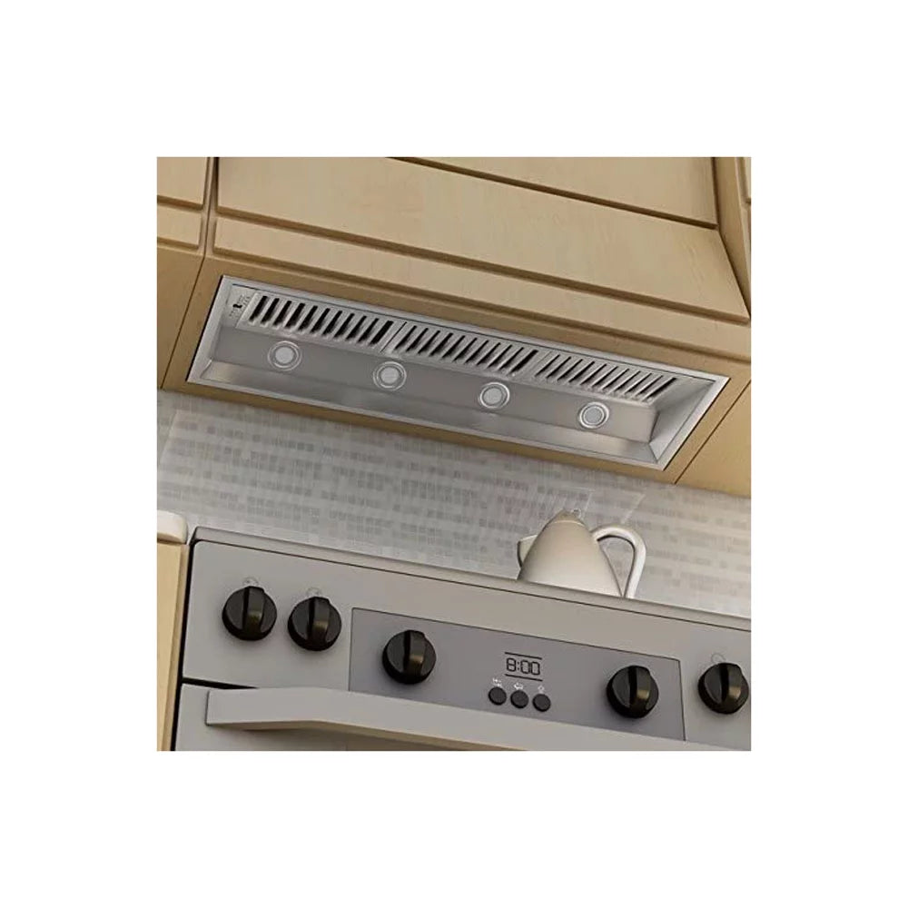 46 Inch Stainless Steel Range Hood Insert with LED Lighting M772