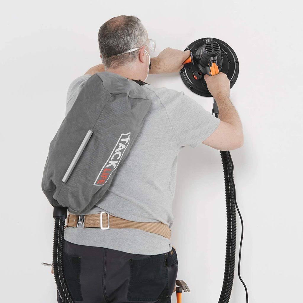 800W Electric Drywall Sander with 12 Pcs Sandpapers and Carry Bag B7082