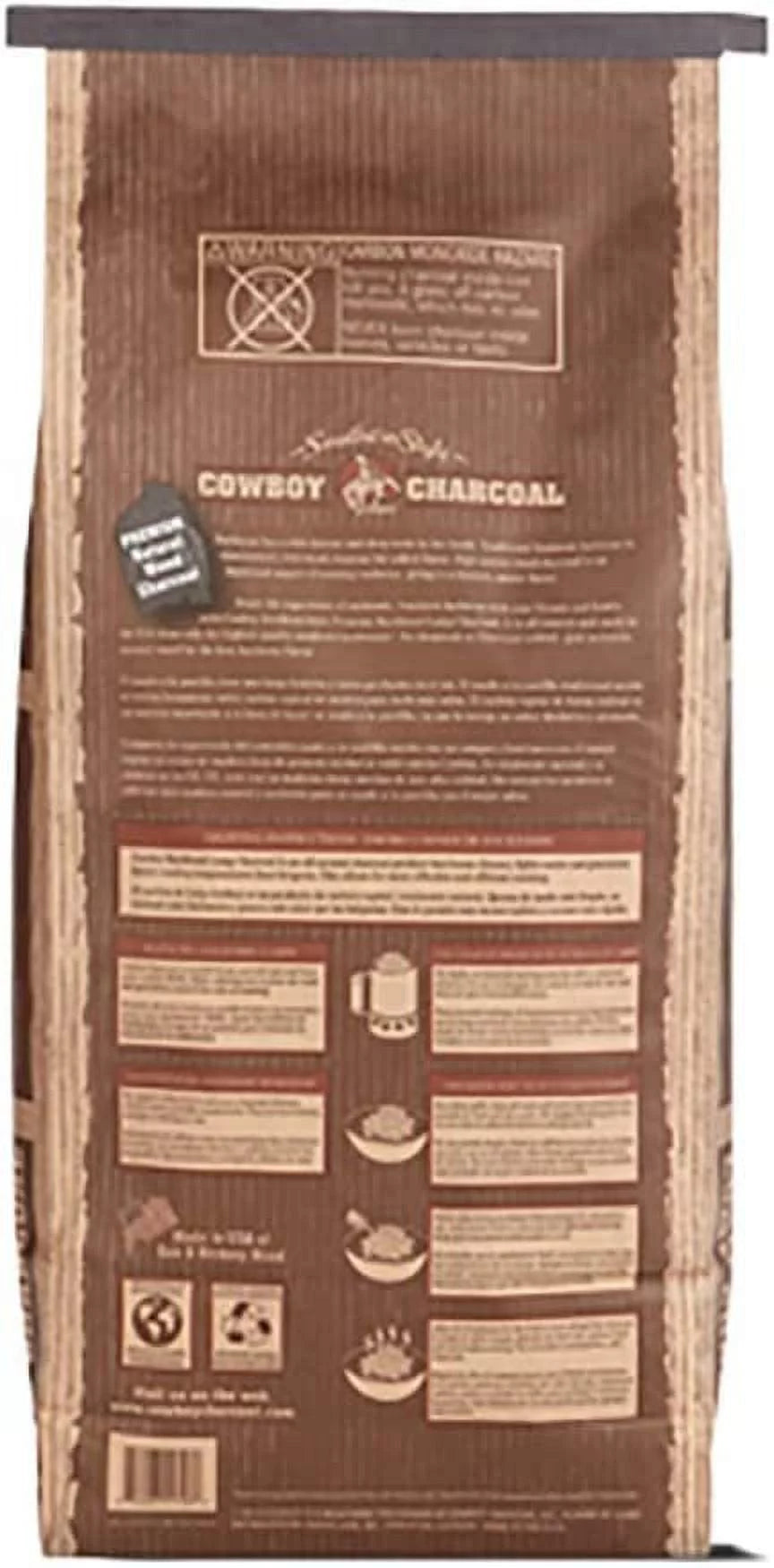 Hardwood Lump Charcoal, 18 lb C9888