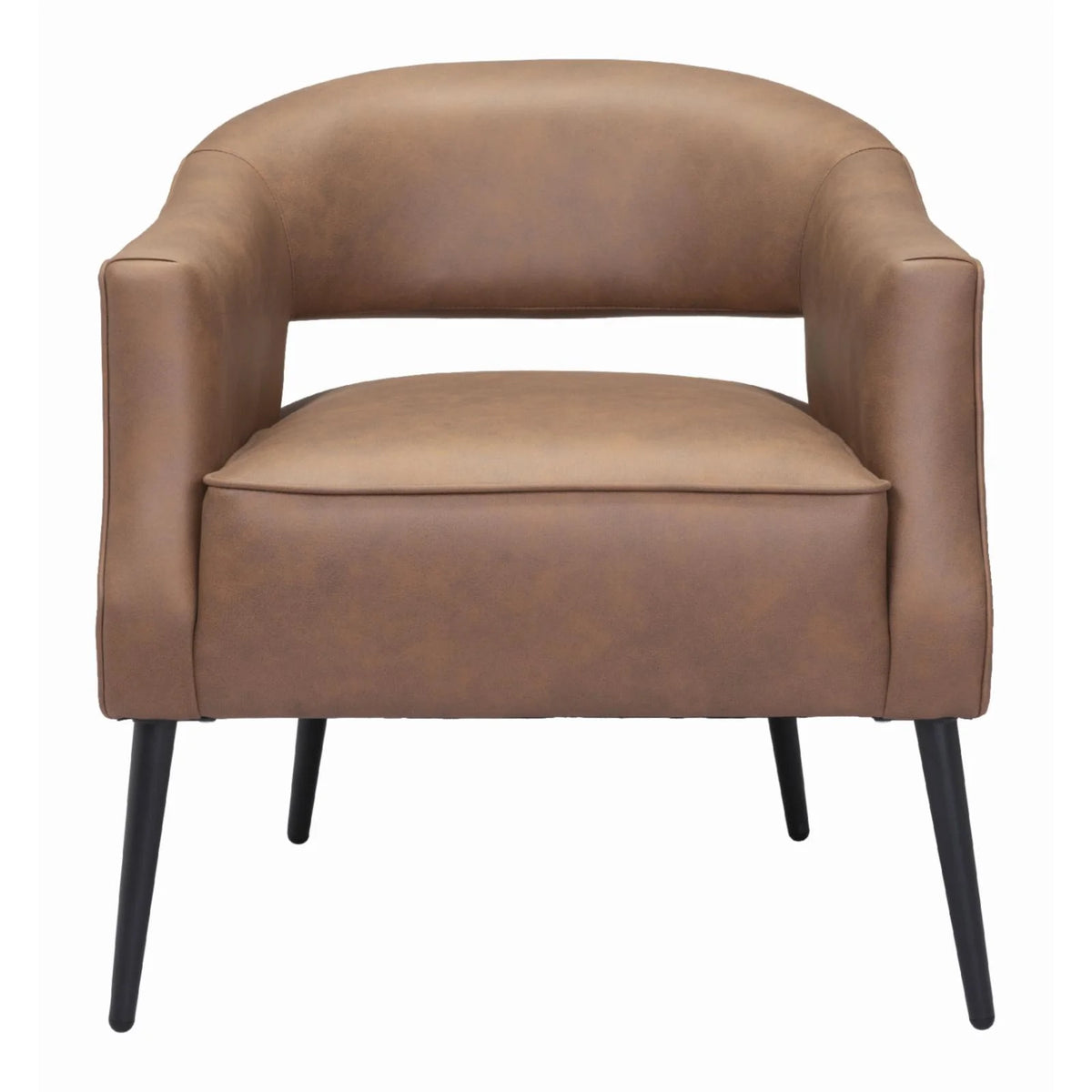 Vintage Brown Accent Chair J1618