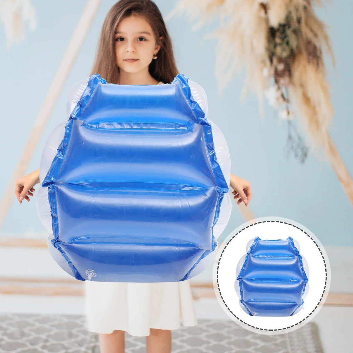 Blue Inflatable PVC Bumper Ball D309