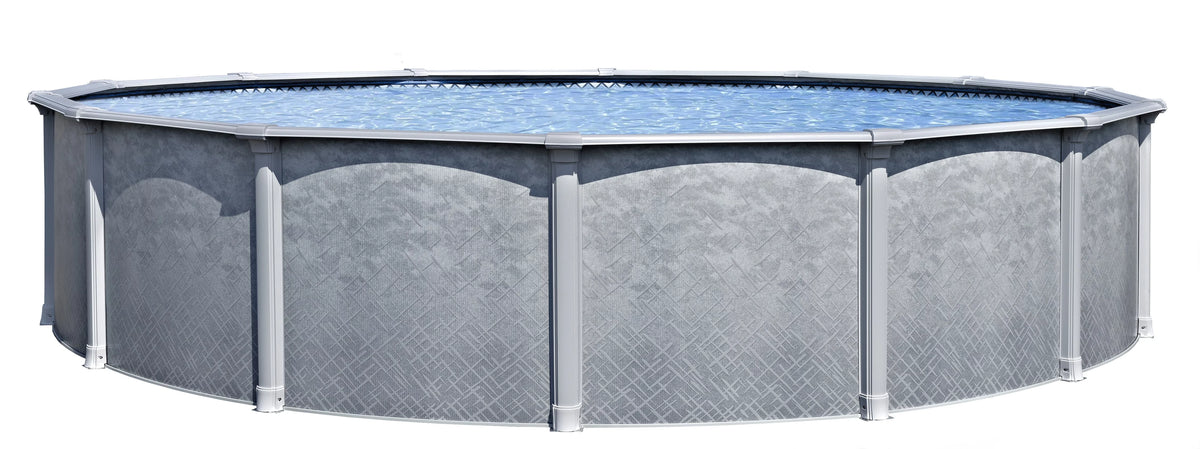 15' Round 54 Resin Protected Steel Wall Above Ground Swimming Pool Z1485