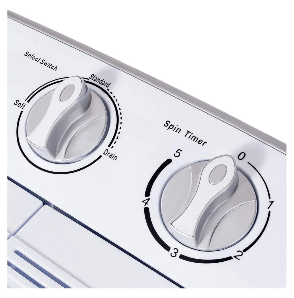 Compact Mini Washer Machine with 8 lbs Washing and 5 lbs Spin Dryer M248