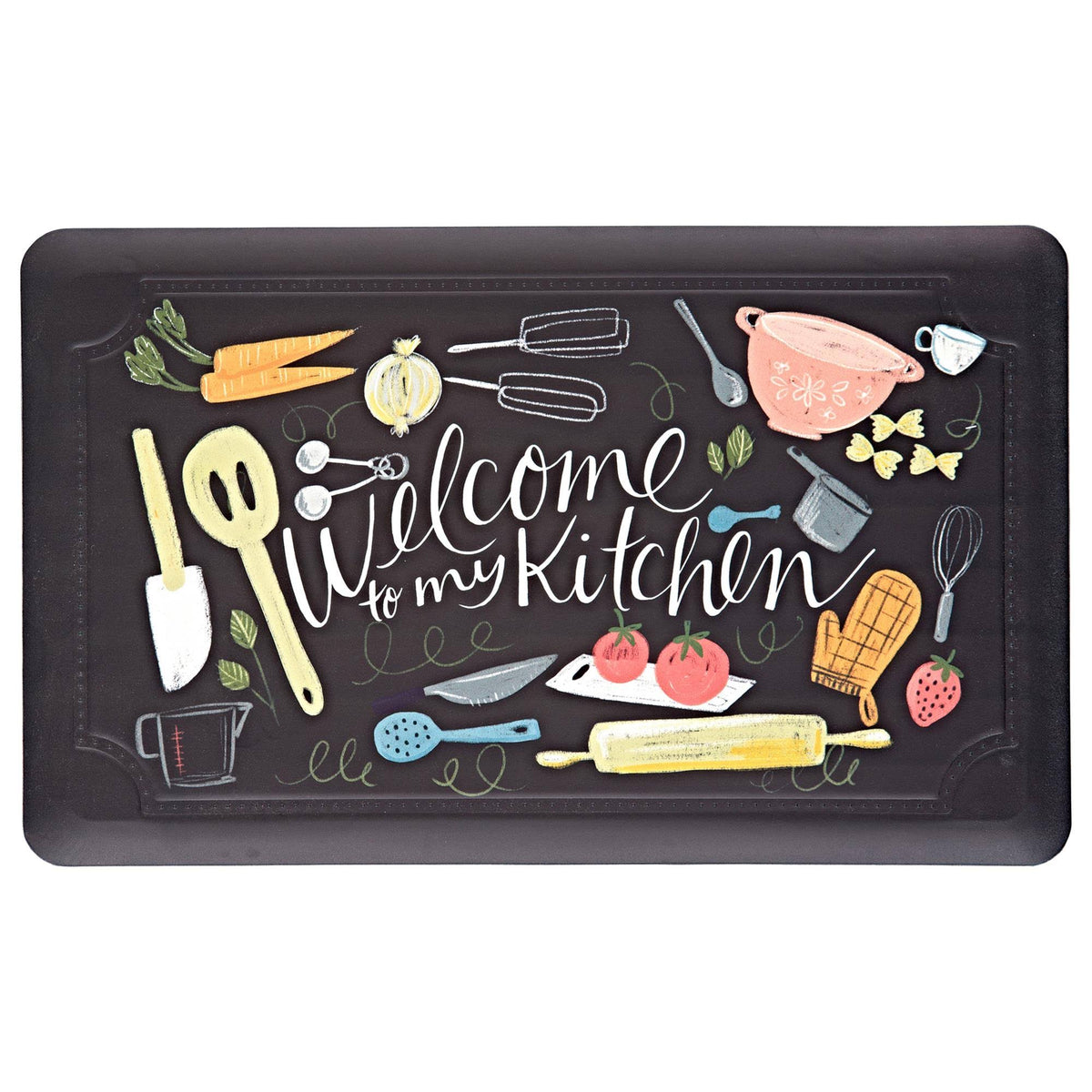 Scattered Kitchen Mat, 18 x 30 J87428