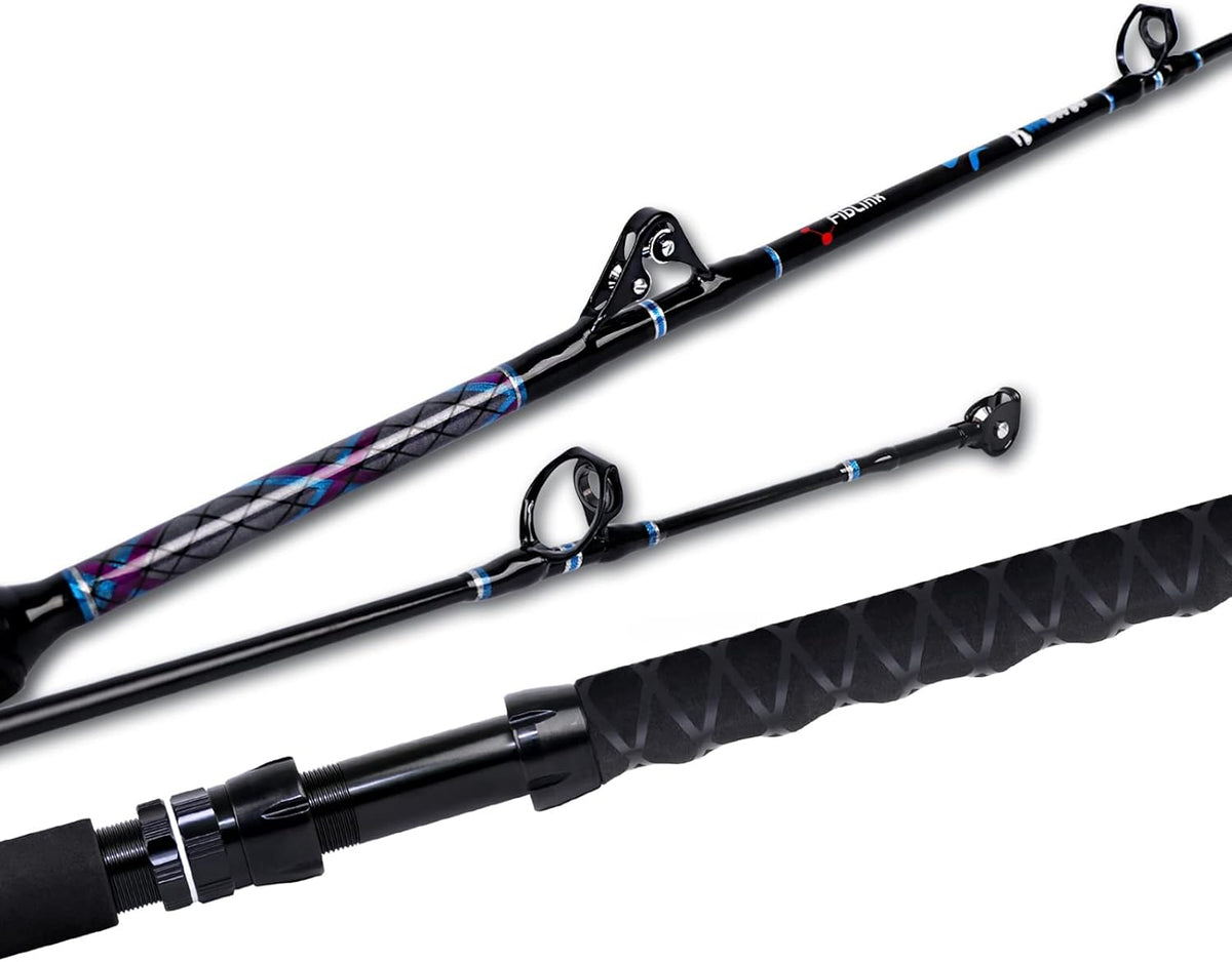 1-Piece 6-Feet Saltwater Deep Dropper Boat Fishing Rod Pack of 2 A36310