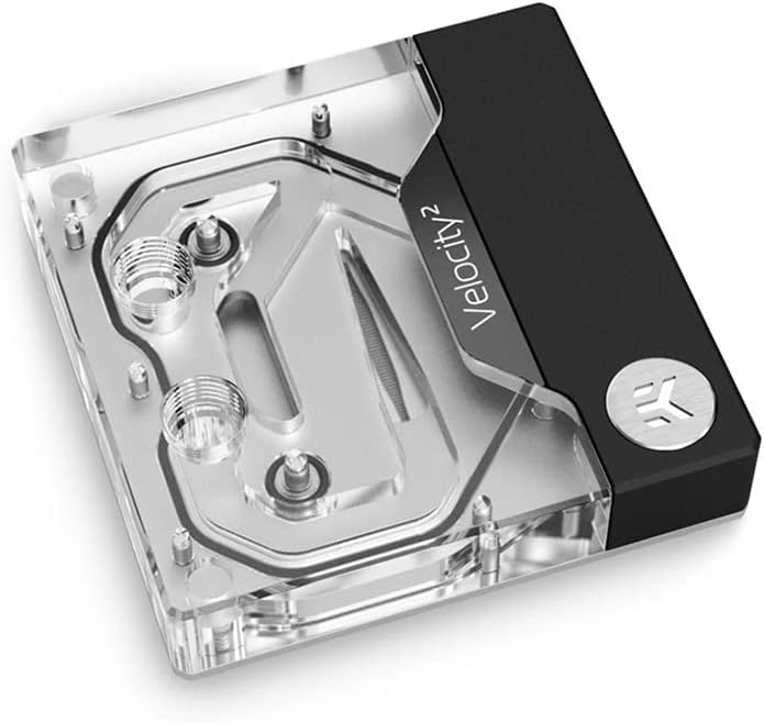 Nickel/Plexi CPU Water Block D28151
