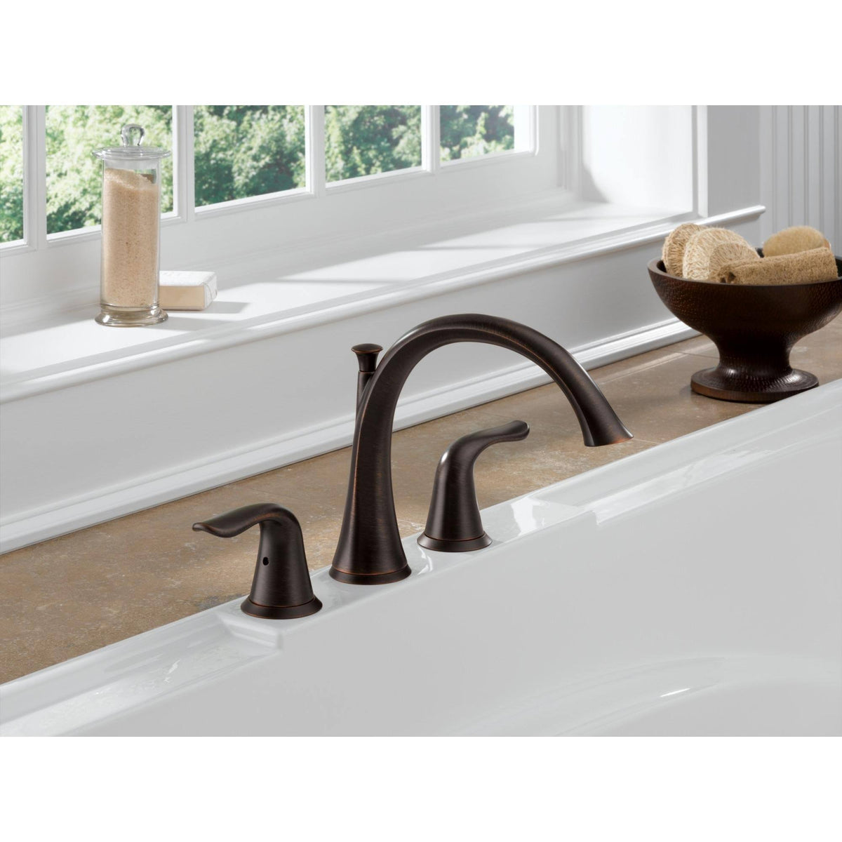 Venetian Bronze Roman Tub Trim H24719