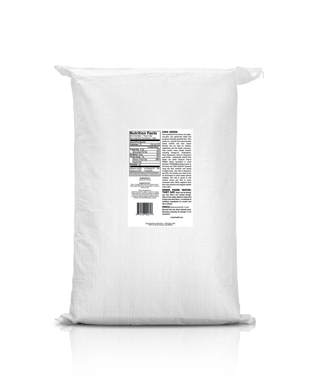 Black Chia Seeds 55LB V355816