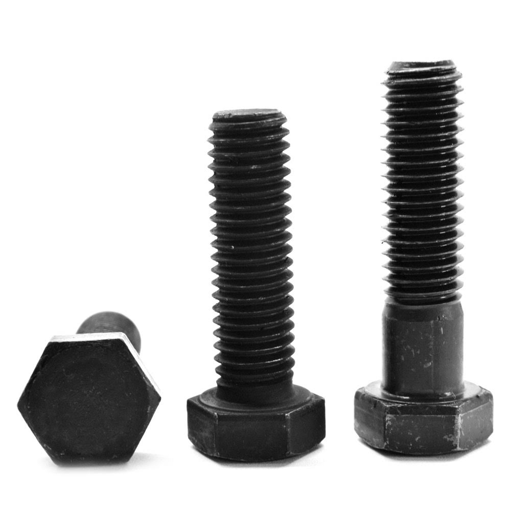 1 1/8x22-7 x 3 1/2x22 Coarse Thread Grade 8 Hex Cap Screw Alloy Steel Black Oxide G549226