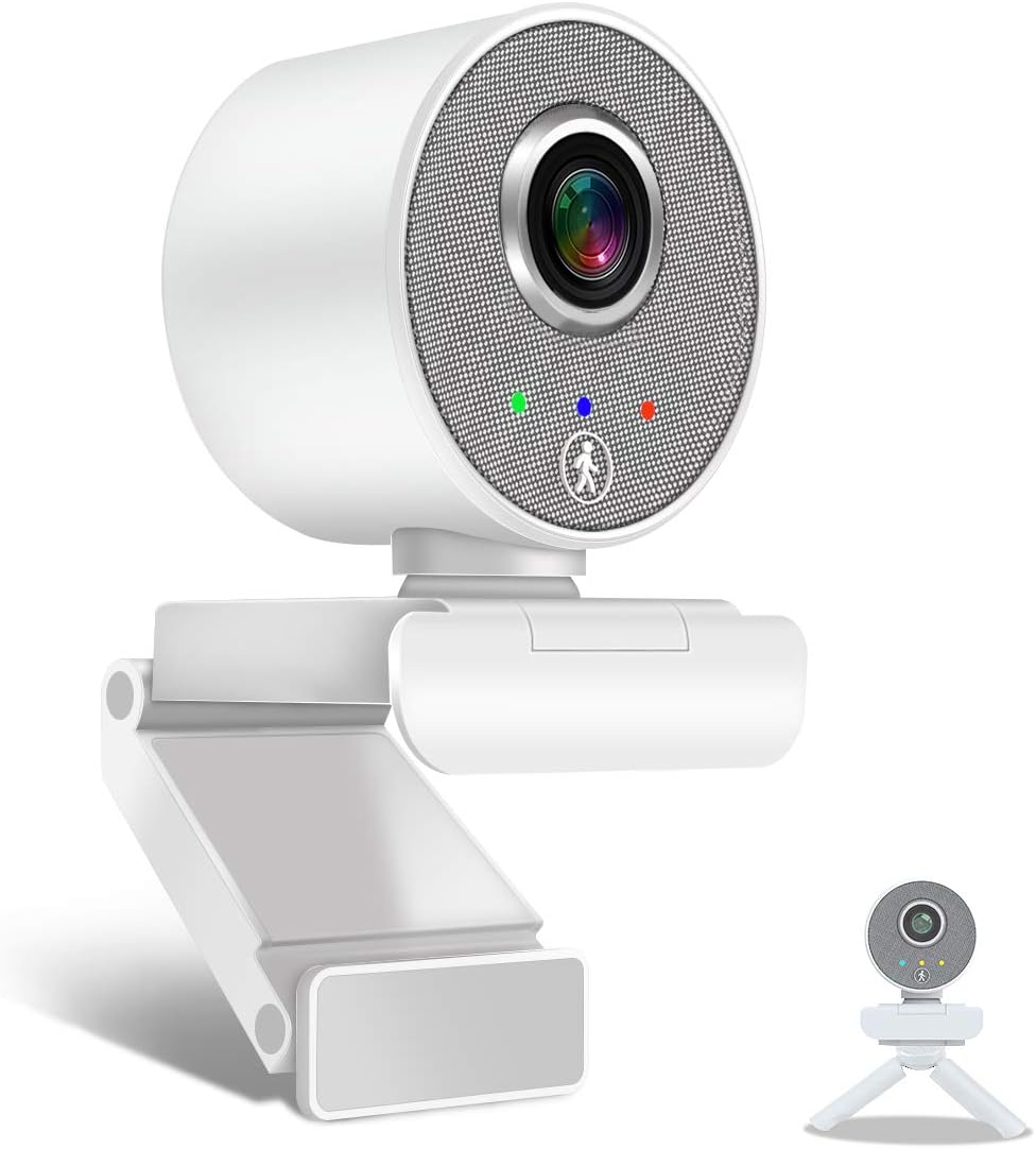 1080P HD Webcam with Microphone and Auto Tracking O456