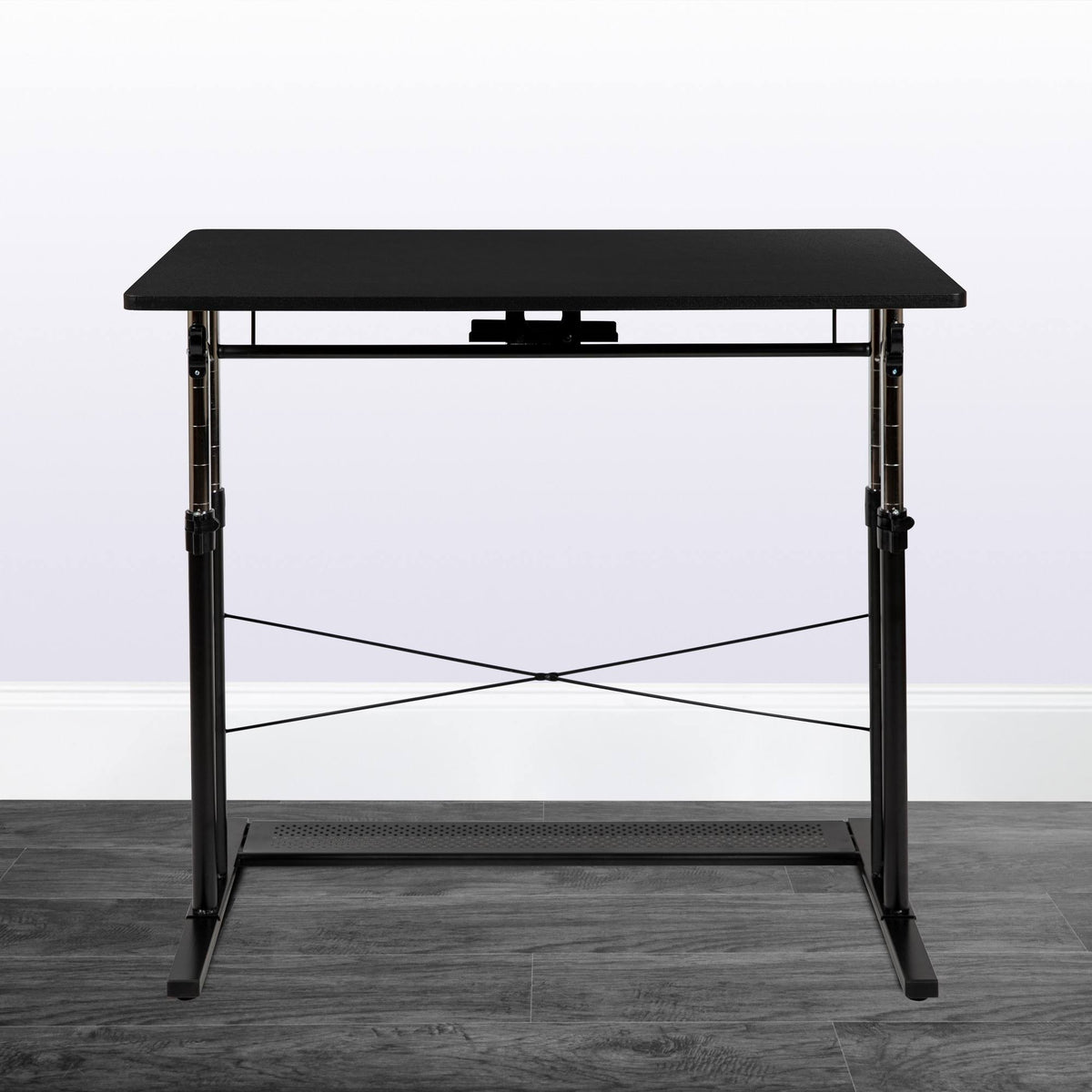 Black Rectangular Sit/Standing Desk N73275