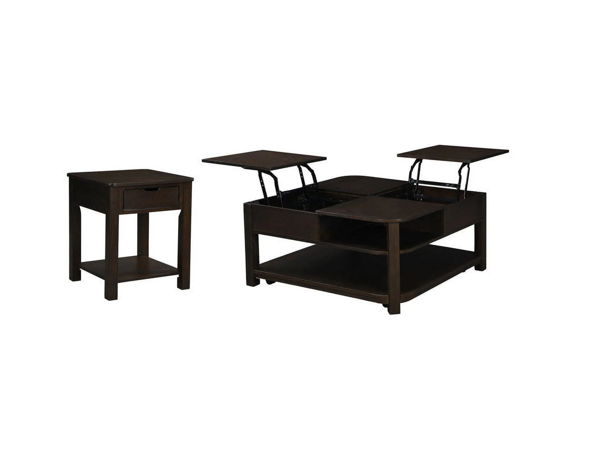 Lift-Up Coffee Table with Hidden Storage X42799