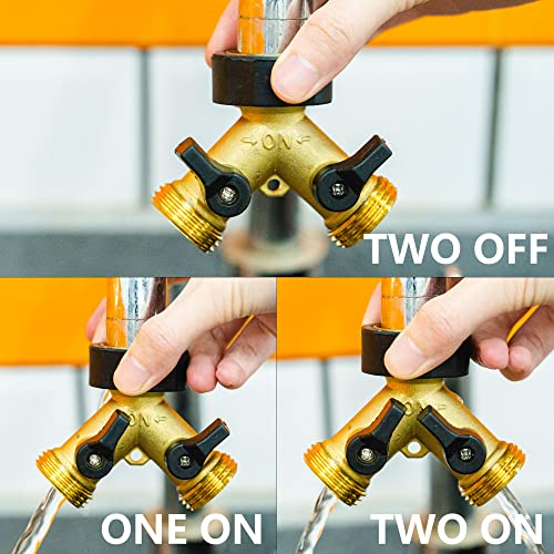 Brass Garden Hose Splitter (2 Way) H739170