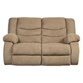 Mocha Reclining Loveseat P335