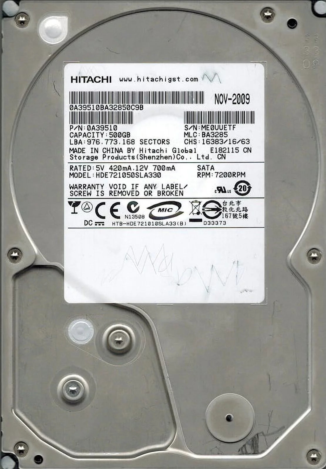 1TB Hard Drive P692