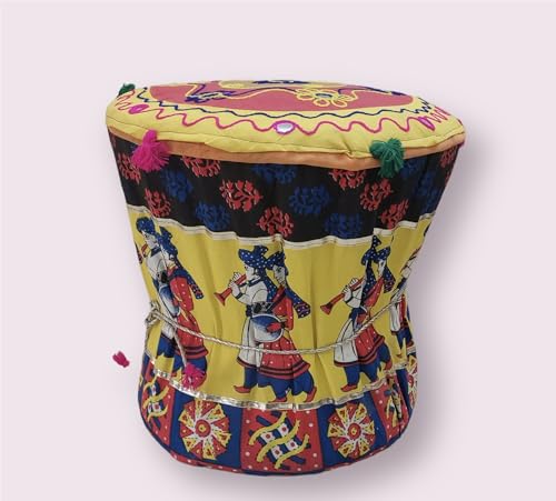 Yellow Bamboo Wooden Stool Y412