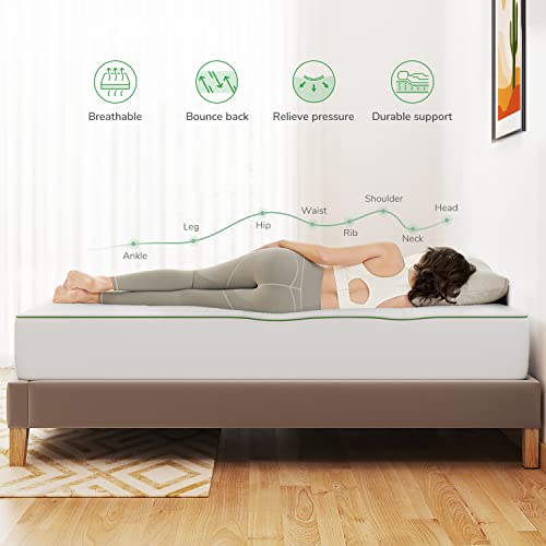 King Size 12 Inch Gel Memory Foam Mattress R515