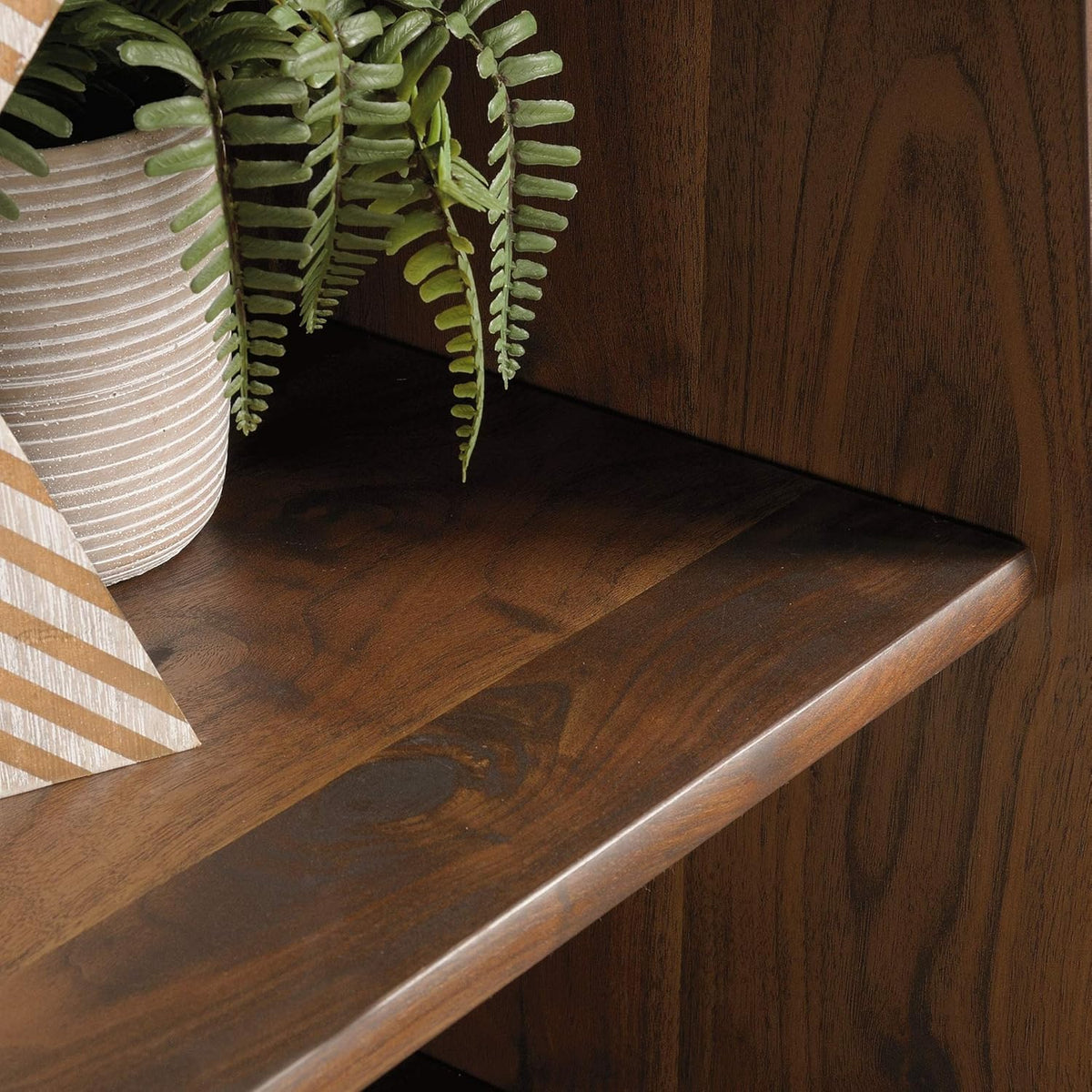 Grand Walnut Library Hutch W46649