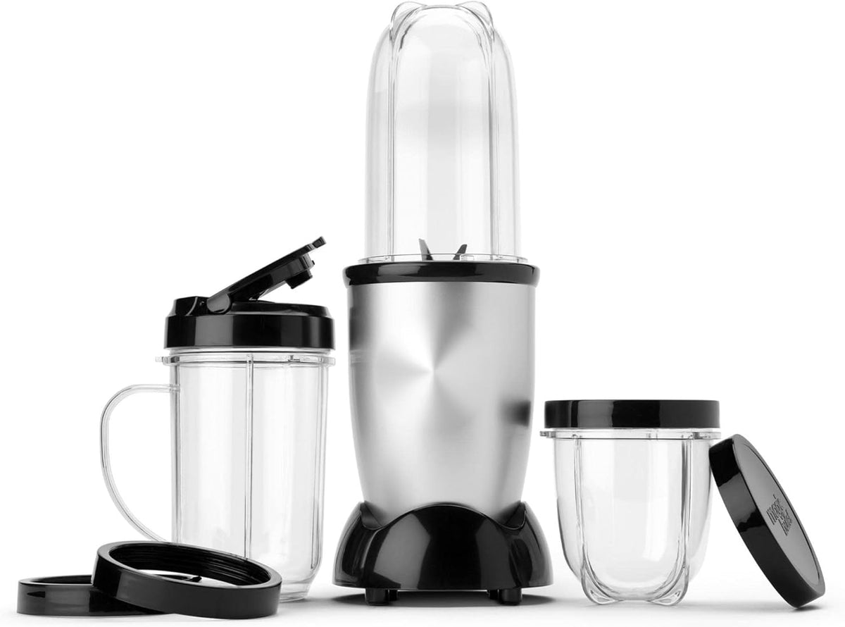 11 Piece Personal Blender Silver Black I36104