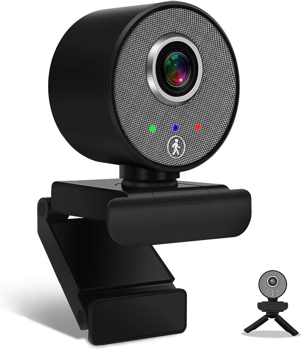 1080P HD Webcam with Microphone and Auto Tracking O456