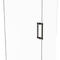 12 in. Oil Rubbed Bronze Shower Door Pull F767367
