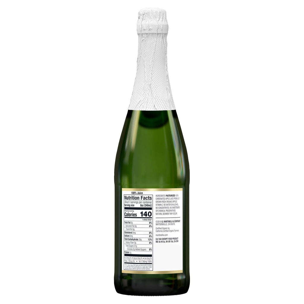 Organic Sparkling Cider, 25.4 fl oz C13632