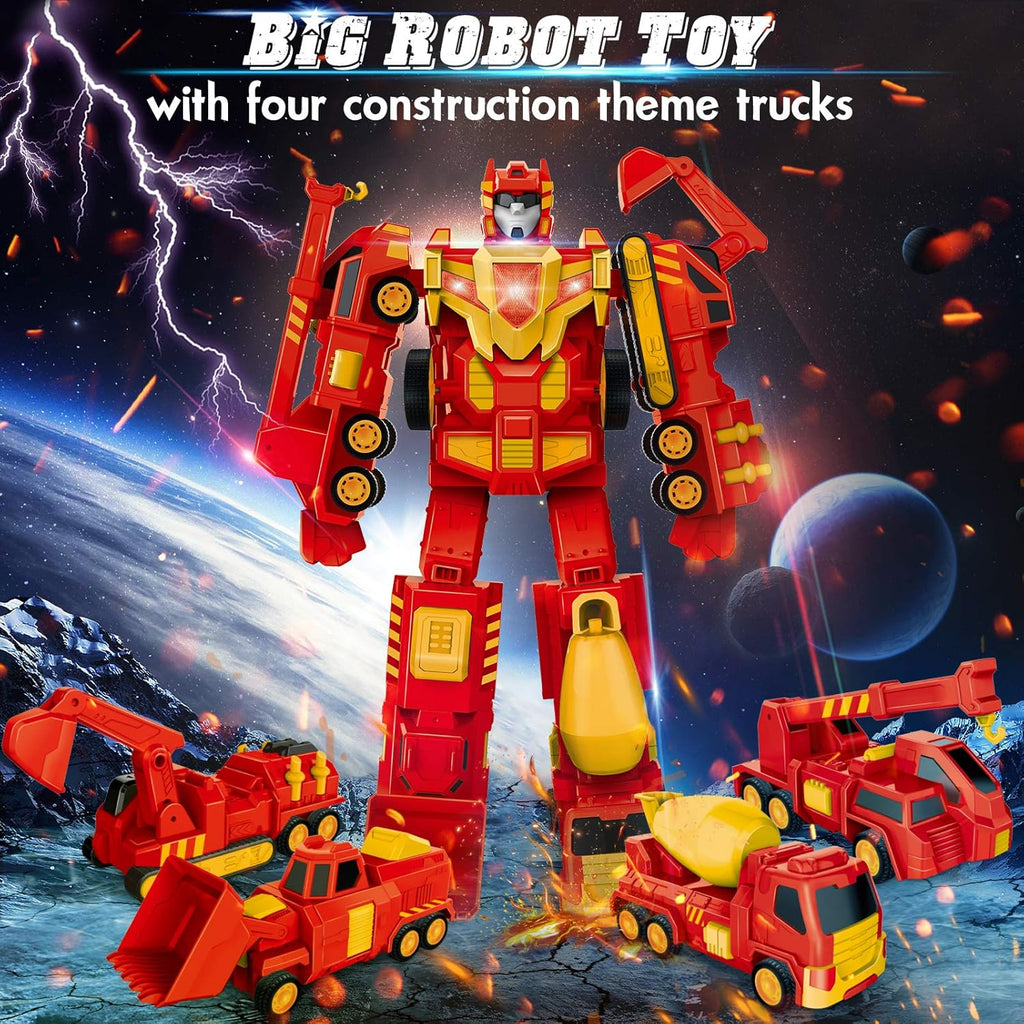 Pull Back Construction Toy Set B49701