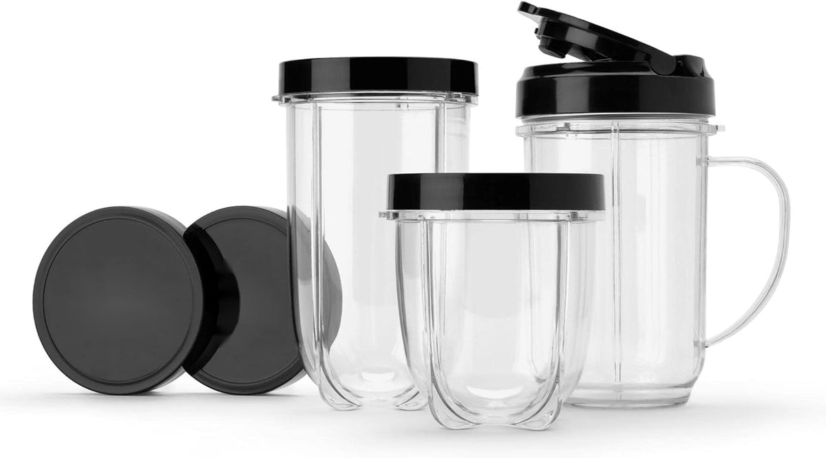 11 Piece Personal Blender Silver Black I36104