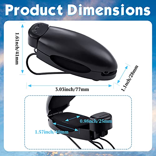 2 Pieces Car Sunglasses Visor Clips M940