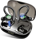 Wireless Earbud with Detachable Earhooks, IP7 Waterproof, 40H Playtime N4553